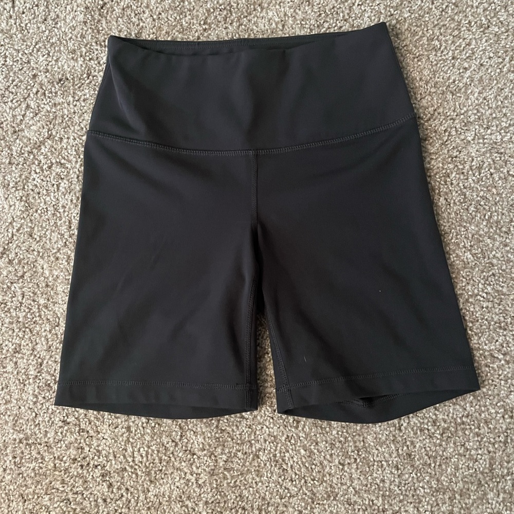 Grey Biker Shorts